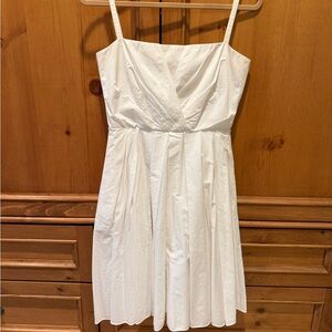 Valentino Strapless White Dress